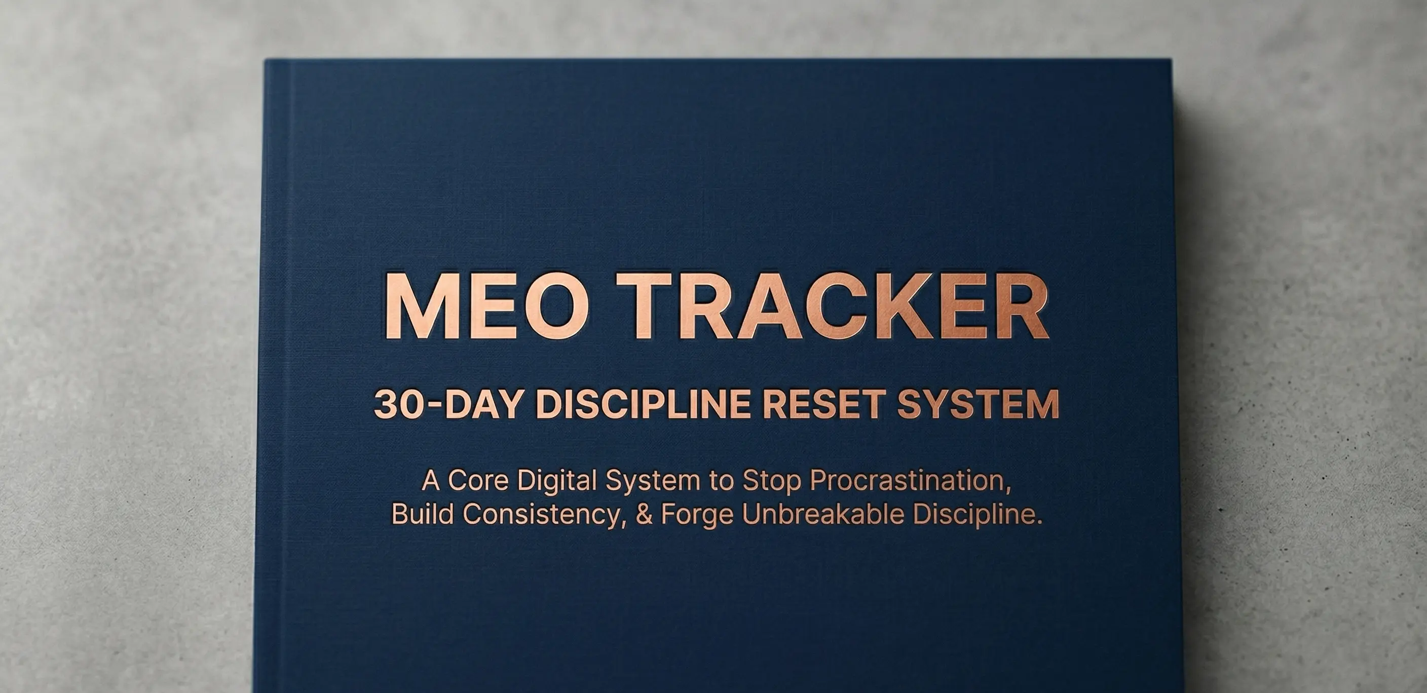 30-Day Discipline Reset System